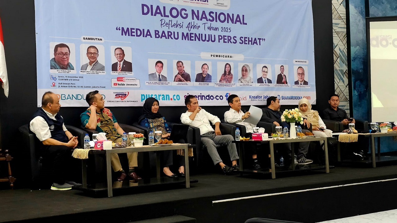 Dialog Nasional SMSI Akhir Tahun 2025: Media Baru Harus Mengarah pada Pers Sehat