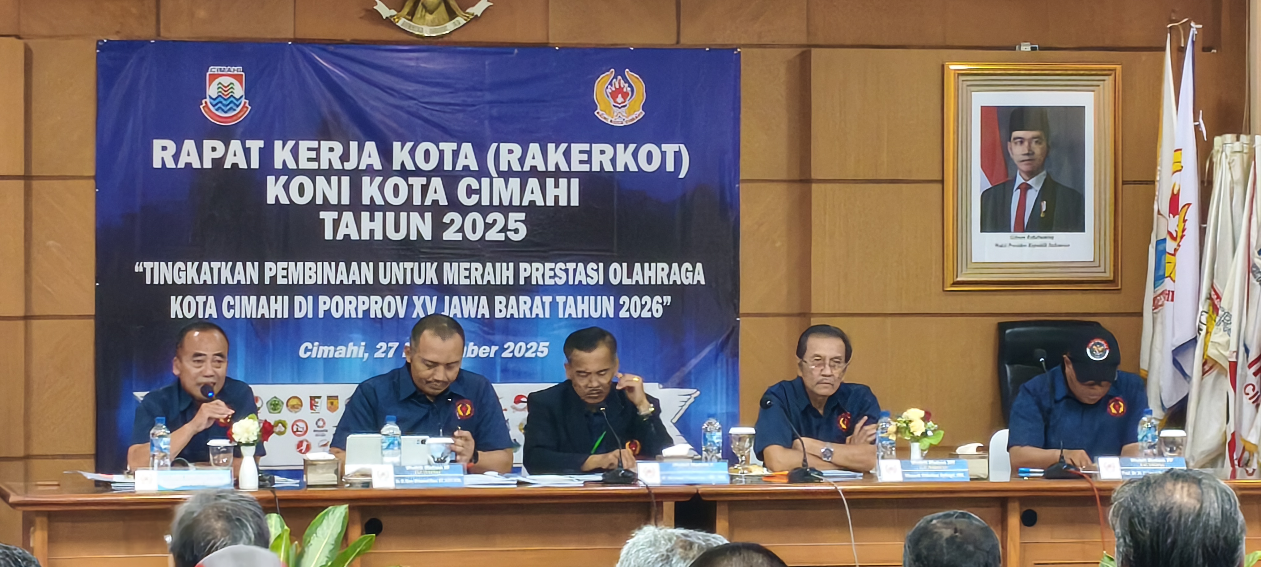 KONI Kota Cimahi Sukses Gelar Rakerkot, Pemkot Siap Dukung Atlet Capai Prestasi
