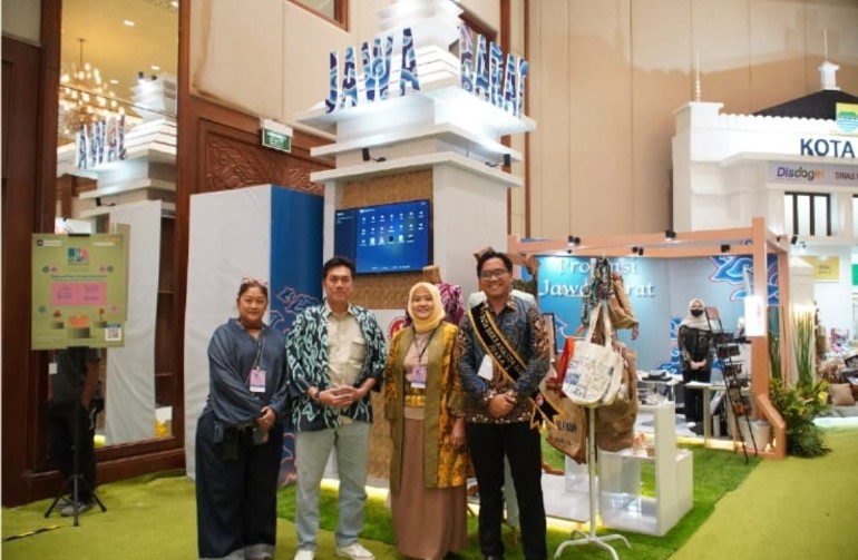 Produk Kerajinan Jabar Diborong  Pembeli di Inacraft 2026