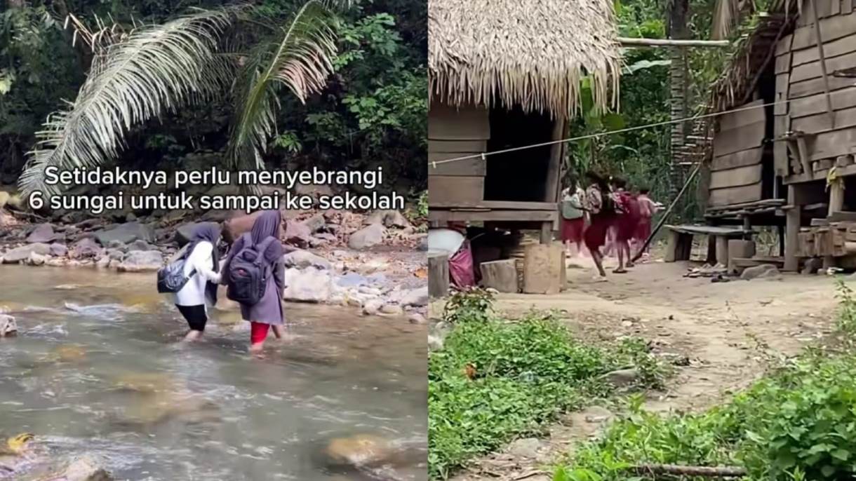 Guru SDN Inpres 3 di Parigi Moutong Harus Lewati 6 Sungai untuk Sampai ke Sekolah
