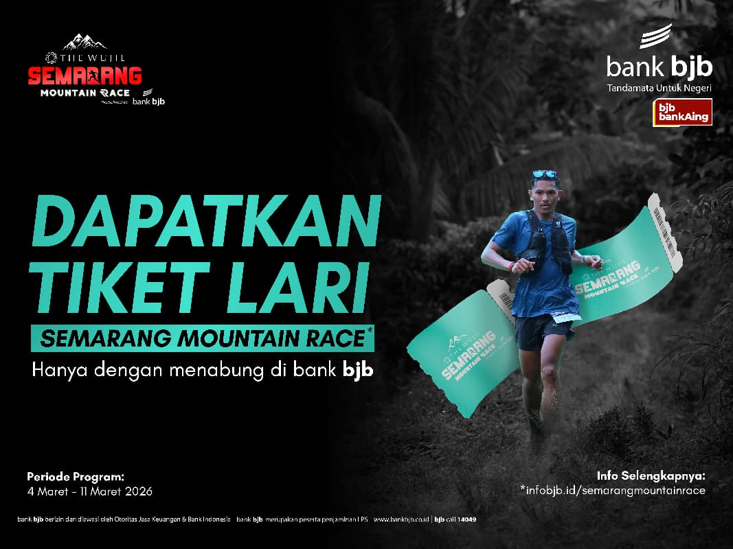 Dukung Sport Tourism, Bank bjb Hadirkan Promo Spesial di Semarang Mountain Race 2026