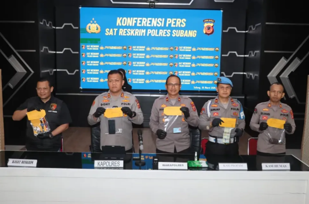 Polres Subang Ungkap Kasus Pembunuhan Sadis di Kafe Pantura Patokbeusi
