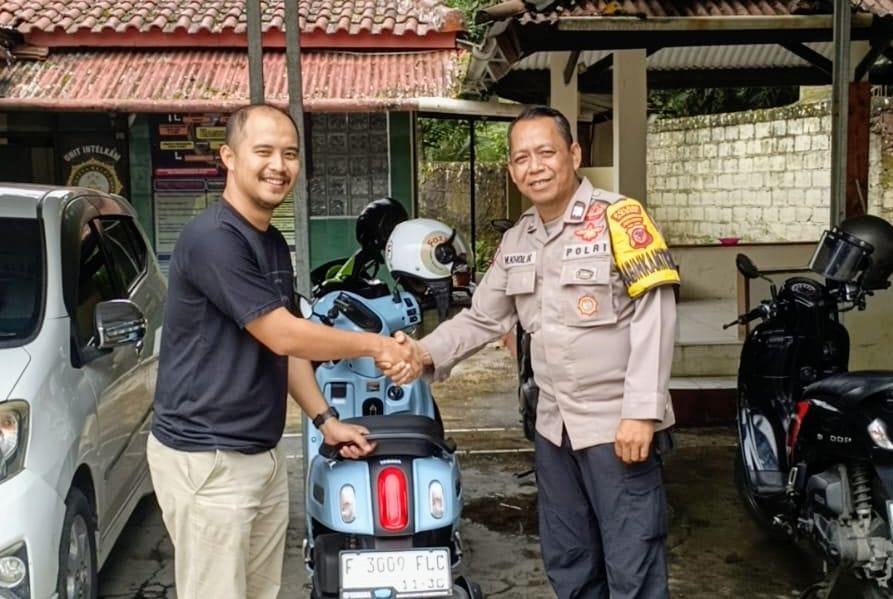 Warga Apresiasi Layanan Penitipan Kendaraan Gratis Polsek Megamendung