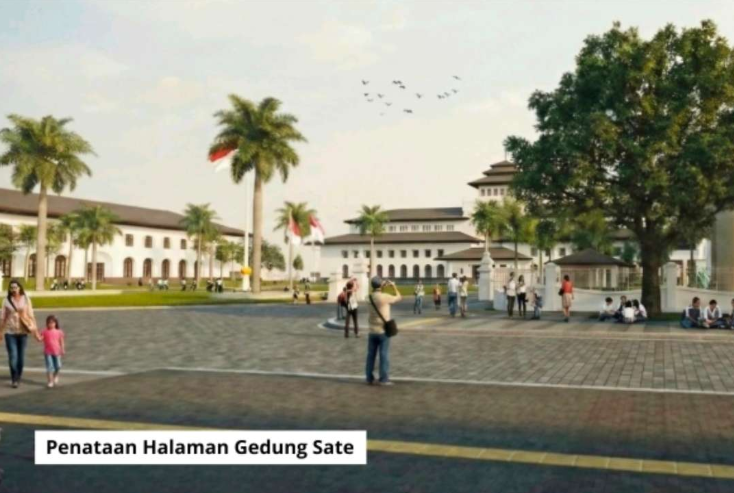 Ramai-ramai Teken Petisi Tolak Revitalisasi Kawasan Gedung Sate